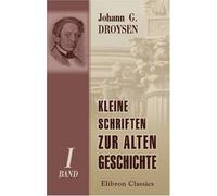 Kleine Schriften zur alten Geschichte: Band I