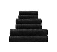 Kleine Wolke 3003926201 Royal - Asciugamano ospite, 30 x 50 cm Colore: Nero