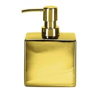 Kleine Wolke 4004478219786 Sapone Glamour in Porcellana Dorata, Pietra, Oro (Gold), Soap Dispenser