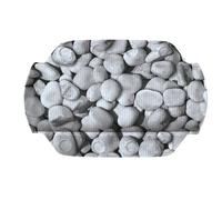 Kleine Wolke 4387189008 Stepstone - Cuscino per Il Collo, 32 x 22 cm, Colore: Grigio