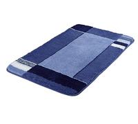 Kleine Wolke 7258769225 - Tappetino per Bagno Padova, 70 x 120 cm, Colore: Blu Navy