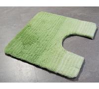 Kleine Wolke Alicante Distel Verde Tappetino Bagno 55x55cm. Con Scollatura