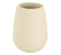Kleine Wolke Bicchiere portaspazzolino Drip Accessori Colore Beige sabbia Materiale: poliresina