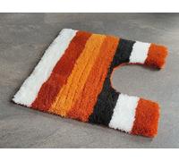 Kleine wolke Bilbao Peperoncini Tappeto Wc Con Collo 50x50cm. Altezza Pavimento: