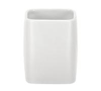 Kleine Wolke Cubic 5066100852 - Bicchiere portaspazzolino da Denti, Accessorio per Il Bagno, Colore: Bianco