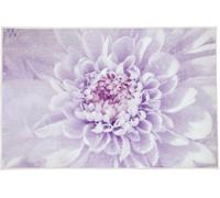 Kleine Wolke Dahlia tappetino da bagno 90x60 cm rettangolare bianco-viola 9185851519