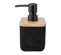 Kleine Wolke Dispenser di sapone, nero, Länge Breite 7,8 x Höhe 15 cm