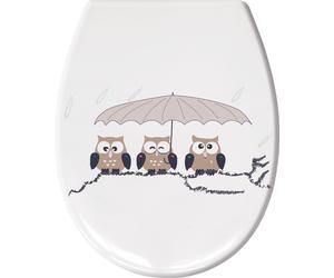 Kleine Wolke Eulen copriwater a discesa lenta bianco 1837271075