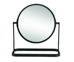 Kleine Wolke Framework specchietto per trucco 17.5x19.5 cm rotonda nero 8042926886