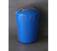 Kleine Wolke GLOSSY Blu Reale Bidone Della Spazzatura 3 Litri Con Wippeldeckel