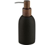 Kleine Wolke Harper dispenser di sapone liquido 300 ml nero-marrone 8694926854