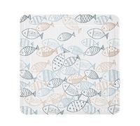 Kleine Wolke Inserto doccia in PVC, multicolore, 55 x 55 cm