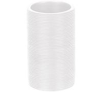 Kleine Wolke Kyoto 5079100852 - Bicchiere portaspazzolino da Denti, Accessorio per Il Bagno, Colore: Bianco