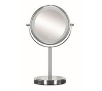 Kleine Wolke LED Mirror specchietto per trucco 17.5x17.5 cm rotonda con illuminazione cromo 5887124886