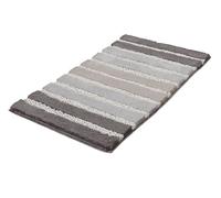 Kleine Wolke Phoenix - Tappetino da bagno, 70 x 120 cm, colore: grigio argento