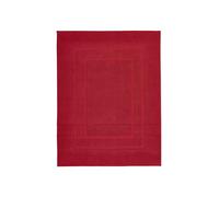 Kleine Wolke Plaza 3006114377 Tappetino da Bagno in Cotone, 60 x 80 cm, Cotone, Rosso, 20x20x5 cm