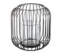 Kleine Wolke Portacandela nero, lunghezza 14,8 cm, altezza 15,2 cm