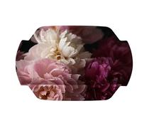 Kleine Wolke Rosemarie - Cuscino per Collo, 32 x 22 cm, Colore: Bordeaux