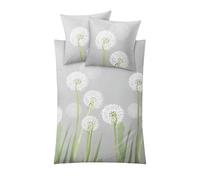 Kleine Wolke, Set Copripiumino singolo e federa, Verde (Grün), 135 cm x 200 cm