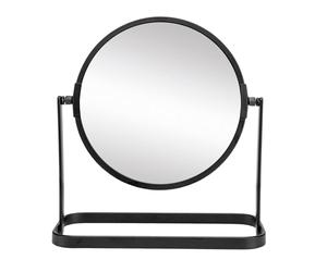 Kleine Wolke Specchio cosmetico Framework Mirror con ingrandimento 2x, dimensioni: 17,5 x 19,5 x 8 cm, materiale: metallo/vetro