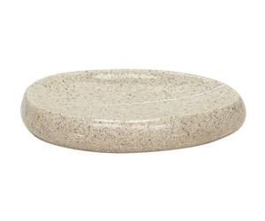 Kleine Wolke Stones 5080226853 - Piattino Porta Sapone, Colore: Beige Sabbia