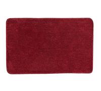 Kleine Wolke Tappetino da Bagno Seattle, Rosso Granata, 55 x 65 cm