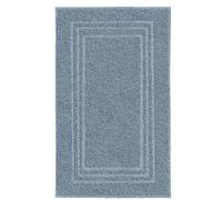 Kleine Wolke Tappetino in spugna Lodge, 50 x 80 cm, colore: blu acciaio