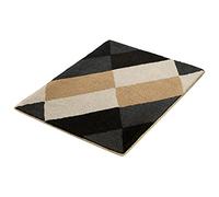 Kleine Wolke Tappeto da bagno Ayana, colore: nero, materiale: 100% poliacrilico, dimensioni: 55 x 65 cm