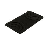 Kleine Wolke Tappeto da bagno, Bow, nero, 60 x 100 cm