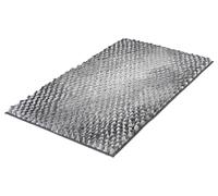 Kleine Wolke Tappeto da bagno Cory antracite, 60 x 100 cm, grigio