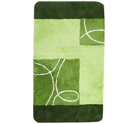 Kleine Wolke Tappeto Da Bagno Curly Verde 70 x 120 cm