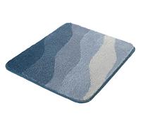 Kleine Wolke Tappeto da bagno Malena, colore: blu ghiaccio 100% poliacrilico, dimensioni: 50 x 60 cm