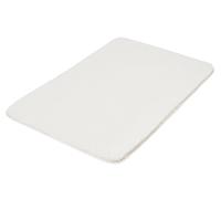 Kleine Wolke Tappeto da bagno Marco, 60 x 90 cm, bianco