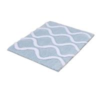 Kleine Wolke Tappeto da bagno Piana, 55 x 65 cm, blu acciaio
