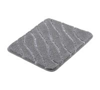 Kleine Wolke Tram tappetino da bagno 65x55 cm rettangolare grigio 9189901539