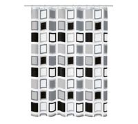 Kleine Wolke - Tenda da doccia Clipper, colore: Antracite, 180 x 200 cm