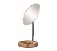 Kleine Wolke Timber specchietto per trucco 17x30.5 cm rotonda argento 5884202886