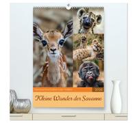 Kleine Wunder der Savanne (hochwertiger Premium Wandkalender 2026 DIN A2 hoch), Kunstdruck in Hochglanz: Kleine Wunder der Savanne ist ein ... Lebens in der afrikanischen Savanne einfängt.
