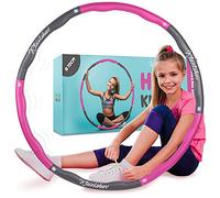 KLEINTOBER I Premium Hula Hoop per bambini e adulti magri I Set con Hula Hoop Manuale di esercizi I Cerchio da Ginnastica Bambini Hoop Bambino Hoop Hoop Hoop I Hullahub