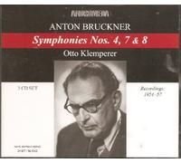Klemperer/ Bruckner - Symphonies 4 & 7 & 8