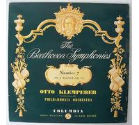 Klemperer, Otto - Klemperer, Otto The Beethoven Symphonies No 7 LP Columbia 33CX1379 EX/VG 1950s
