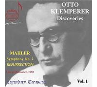 Klemperer,Otto Symphony No. 2 Resurrection - Discoveries Vol. 1 (Klemperer) (CD)