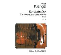 klengel - pieza de Concierto en Re Menor Op. 10 para Violoncello Y piano