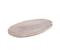 Kleo portasapone in pietra naturale arcobaleno - naturale acqua assorbente, unico bagno accessori da cucina - Natural Stone Soap Dish