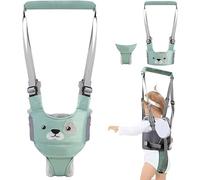 KLERICER Aiuto per camminare il bambino, assistente regolabile per camminare e imparare a camminare, cintura da passeggio rimovibile, per bambini da 6 a 36 mesi (A)