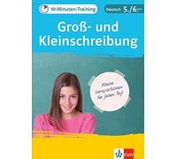 Klett 10-Minuten-Training Deutsch Rechtschreibung Groß- und Kleinsch (Broschüre)