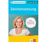 Klett 10-Minuten-Training Deutsch Zeichensetzung 5.-7. Klasse: Klein (Broschüre)