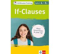 Klett 10-Minuten-Training Englisch Grammatik If-Clauses 6.-8. Klasse (Broschüre)