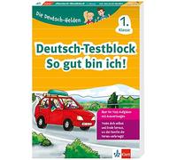 Klett Die Deutsch-Helden: Deutsch-Testblock 1. Klasse: Mit Punktesys (Tascabile)