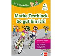 Klett Die Mathe-Helden: Mathe-Testblock 4. Klasse (Tascabile)